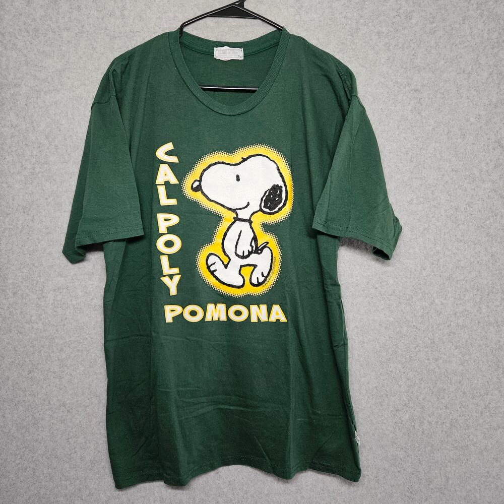 Calpoly Pomona College Snoopy Shirt Size Large